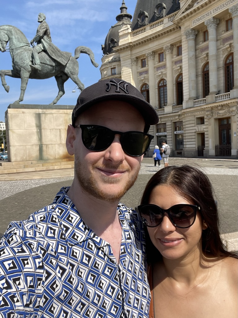 Éric et Inès en voyage
