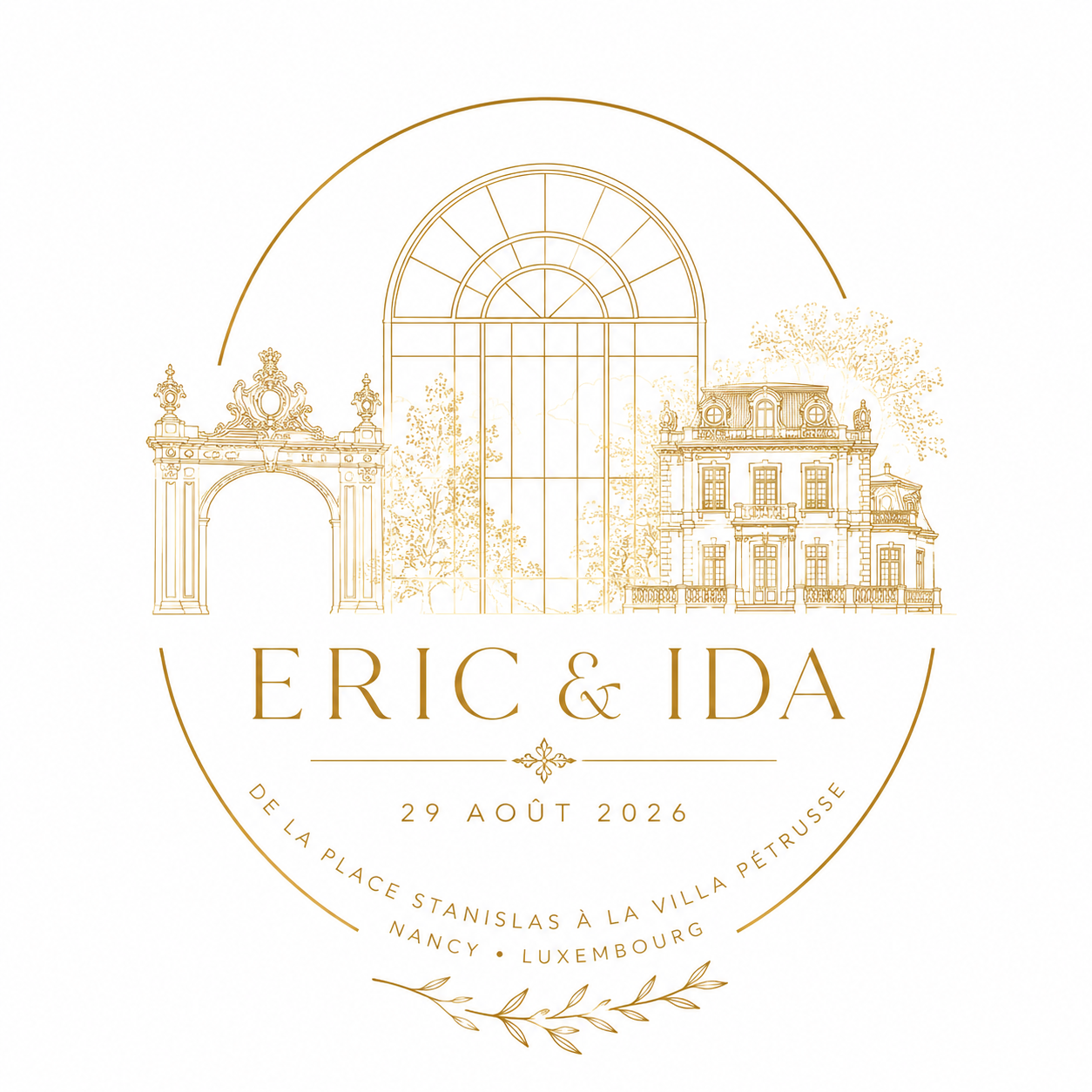 Éric et Ida, de la Place Stanislas à la Villa Pétrusse, 29 août 2026